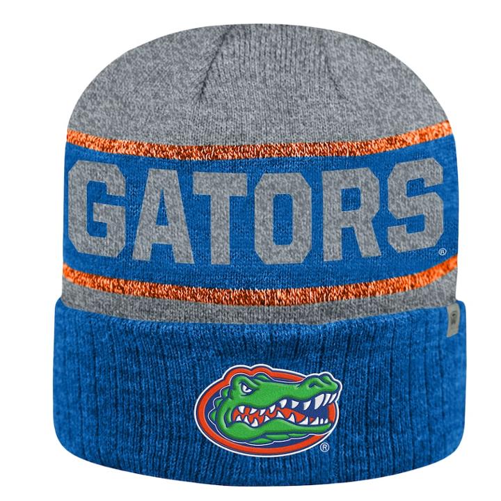 Adult Top Of The World Florida Gators Below Zero Ii Beanie, Adult Unisex, Med Blue