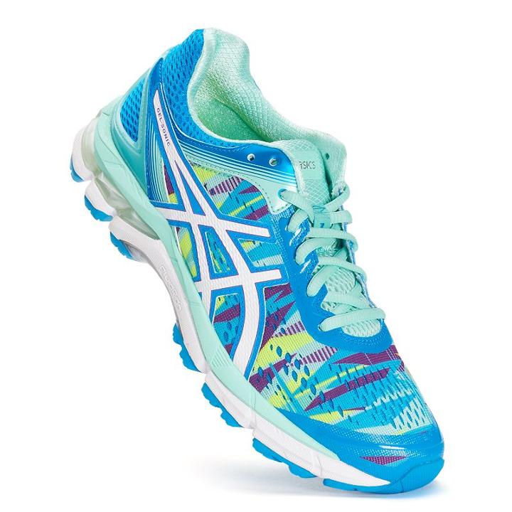 Asics Gel-sonic Women's Running Shoes, Size: 9.5, Light Blue