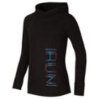 Girls 7-16 New Balance Hooded Performance Top, Size: 10-12, Black