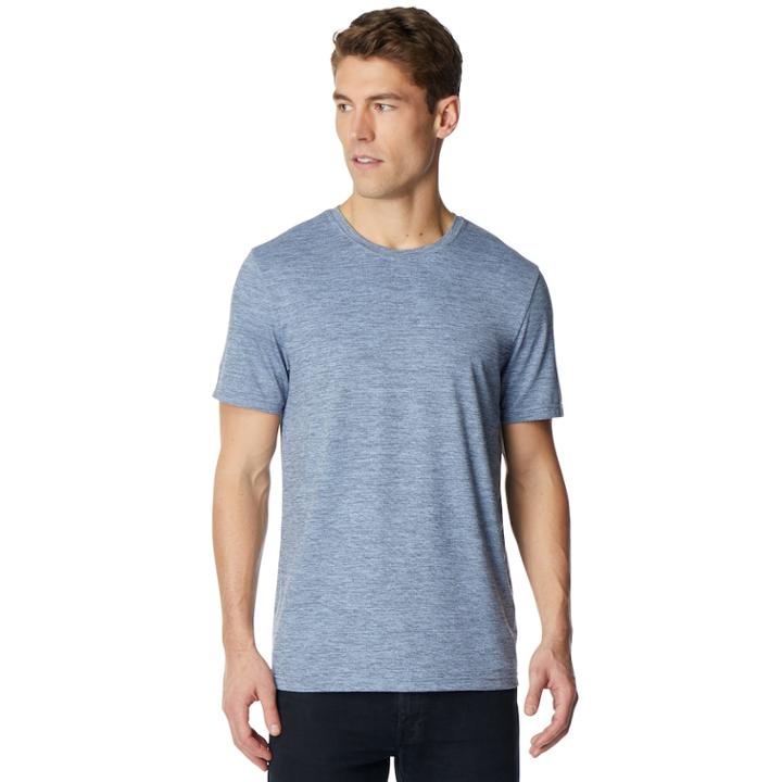 Men's Coolkeep Hyper Stretch Performance Crewneck Tee, Size: X Lrge M/r, Blue