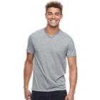 Men's Urban Pipeline&reg; Ultimate Striped Tee, Size: Large, Med Grey