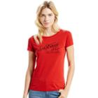 Women's Levi's Logo Graphic Tee, Size: Small, Red