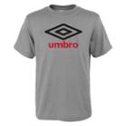 Men's Umbro Logo Tee, Size: Large, Grey