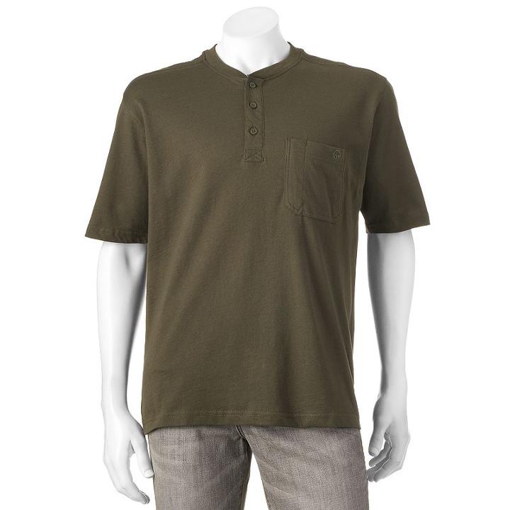 Men's Wolverine Knox Henley, Size: Xl, Med Green
