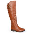 Journee Collection Tori Women's Knee-high Boots, Girl's, Size: 8.5 Wc, Lt Brown
