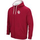 Men's Campus Heritage Oklahoma Sooners Zip-up Hoodie, Size: Xl, Med Red