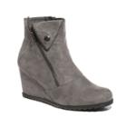 2 Lips Too Nine Women's Wedge Ankle Boots, Size: Medium (9), Grey