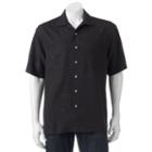 Big & Tall Batik Bay Classic-fit Tropical Button-down Shirt, Men's, Size: Xxl Tall, Black