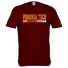 Men's Virginia Tech Hokies Complex Tee, Size: Small, Dark Red