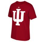 Men's Adidas Indiana Hoosiers Preferred Logo Tee, Size: Medium, Grey