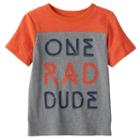Boys 4-10 Jumping Beans&reg; Colorblock Slubbed Graphic Tee, Boy's, Size: 10, Med Grey