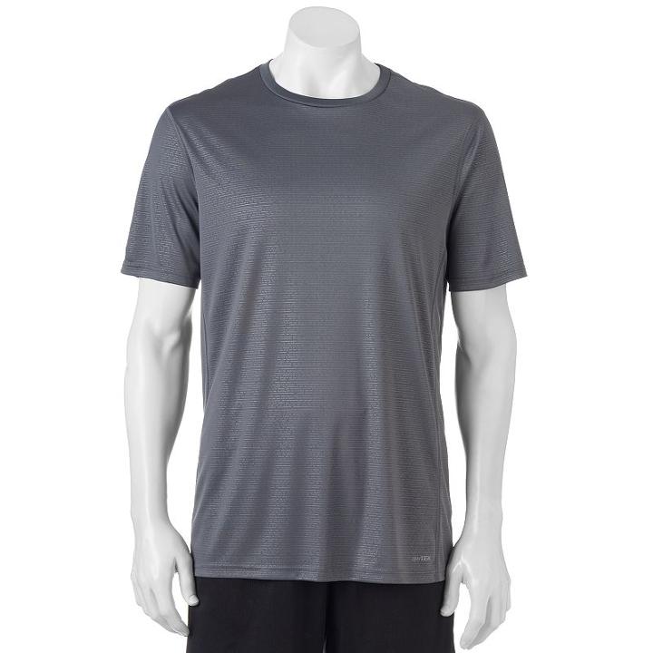 Tek Gear, Big & Tall &reg; Core Performance Tee, Men's, Size: Xxl Tall, Dark Grey