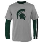 Boys 8-20 Michigan State Spartans Squad Tee Set, Boy's, Size: M(10-12), Green Oth