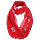 Women's Forever Collectibles St. Louis Cardinals Logo Infinity Scarf, Multicolor