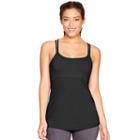 Women's Colosseum Effortless Crisscross Tank, Size: Xl, Black