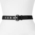 Relic Cord Stretch Belt, Women's, Size: Medium, Black