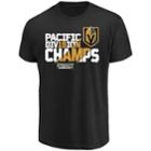 Men's Vegas Golden Knights 2018 Division Champions Tee, Size: Large, Oxford