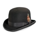 Men's Stacy Adams Wool Felt Derby Hat, Size: Xl, Black