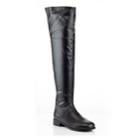 Henry Ferrera Lanna Women's Over-the-knee Boots, Size: Medium (7.5), Black
