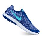 Nike Flex Experience Rn 6 Print Women's Running Shoes, Size: 5, Blue