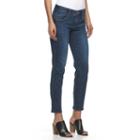 Women's Recreation Cuffed Capri Jeans, Size: 14, Med Blue