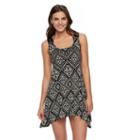 Women's Portocruz Tribal Macrame Shark-bite Cover-up, Size: Xxl, Ovrfl Oth