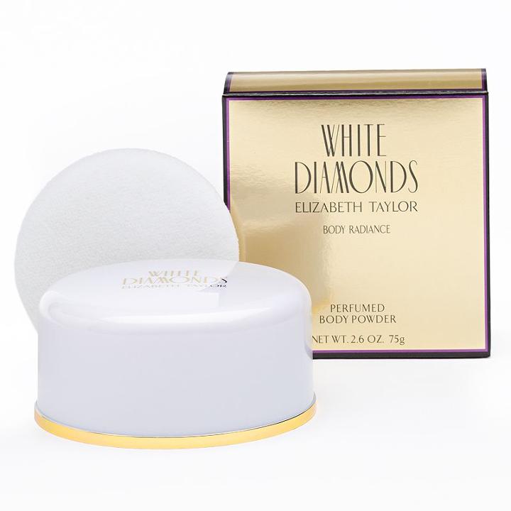 Elizabeth Taylor White Diamonds Perfumed Body Powder - Women