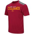 Men's Campus Heritage Iowa State Cyclones Rival Heathered Tee, Size: Xl, Med Red