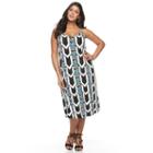 Plus Size Apt. 9&reg; Strappy Back Midi Tank Dress, Women's, Size: 4xl, Black