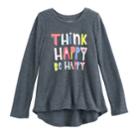 Girls 4-10 Jumping Beans&reg; High-low Tunic, Size: 4, Black