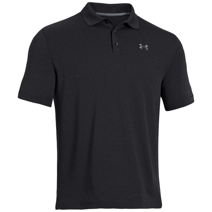 Men's Under Armour Performance Golf Polo, Size: Large, Black