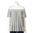 Women's Sonoma Goods For Life&trade; Off-the-shoulder Top, Size: Small, Natural