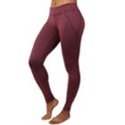 Women's Soybu Commando Yoga Leggings, Size: Large, Purple
