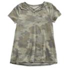 Girls 7-16 & Plus Size Mudd&reg; Cage Front Tee, Size: 7-8, Brt Green