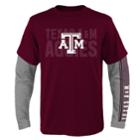 Boys 8-20 Texas A & M Aggies Playmaker Tee Set, Size: S 8, Dark Red