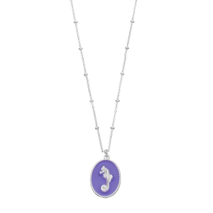 Lc Lauren Conrad Purple Seahorse Pendant Necklace, Women's