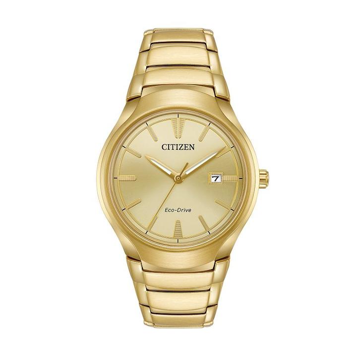 Citizen Eco-drive Men's Paradigm Stainless Steel Watch - Aw1552-54p, Yellow
