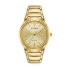 Citizen Eco-drive Men's Paradigm Stainless Steel Watch - Aw1552-54p, Yellow