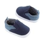 Newborn Baby Boy Carter's Slip-on Sneaker Crib Shoes, Blue