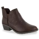 Easy Street Legend Women's Ankle Boots, Size: 8 Ww, Brown