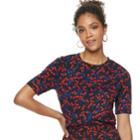 Women's Popsugar Print Tee, Size: Xs, Med Red
