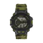 Armitron Men's Camouflage Sport Digital Chronograph Watch, Size: Large, Green