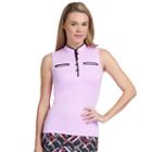 Women's Seren Knit Golf Top, Size: Small, Brt Purple