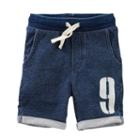 Boys 4-12 Oshkosh B'gosh&reg; French Terry Roll Cuff Shorts, Boy's, Size: 4, Med Blue