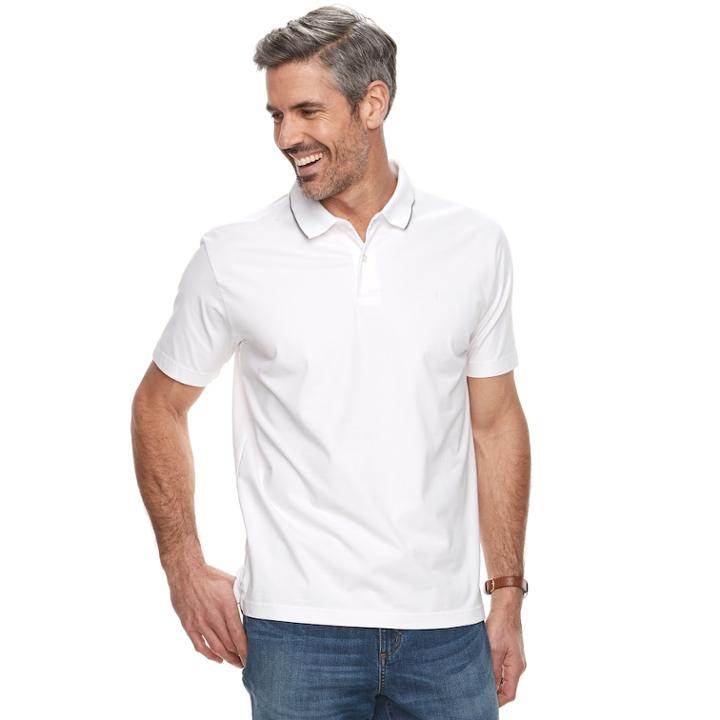 Men's Dockers&reg; Performance Polo, Size: Large, White