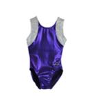 Girls 2-10 Obersee Gymnastics Leotard, Size: Xxs, Purple