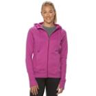 Women's Tek Gear&reg; Full-zip Fleece Hoodie, Size: Medium, Brt Purple