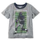 Boys 4-8 Carter's Sporty Graphic Tee, Size: 7, Light Grey