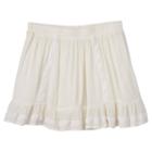 Plus Size Mudd&reg; Crochet Skirt, Girl's, Size: 20 1/2, White Oth
