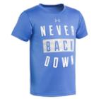 Boys 4-7 Under Armour Never Back Down Tee, Boy's, Size: 4, Blue (navy)